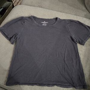 American Eagle Outfitters Charcoal Tee